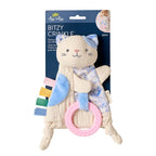 Bitzy Crinkle Sensory Toy w/Teether