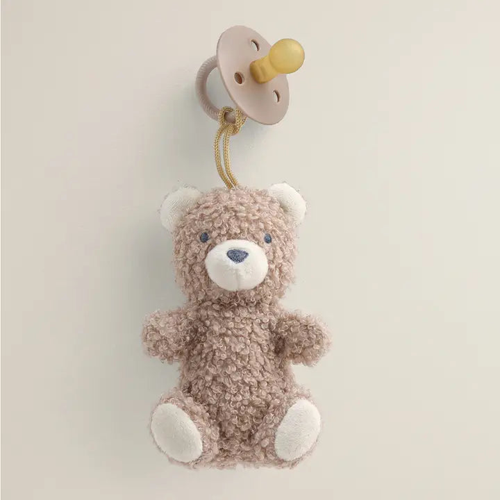Bitzy Pal Natural Rubber Pacifier & Plush | Bear