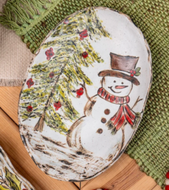 Frosty - Frosty Plate Etta B Pottery