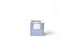 Indigo Small Dot Mini Nesting Cube-Small