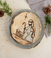 Etta B Pottery - Nativity Manger