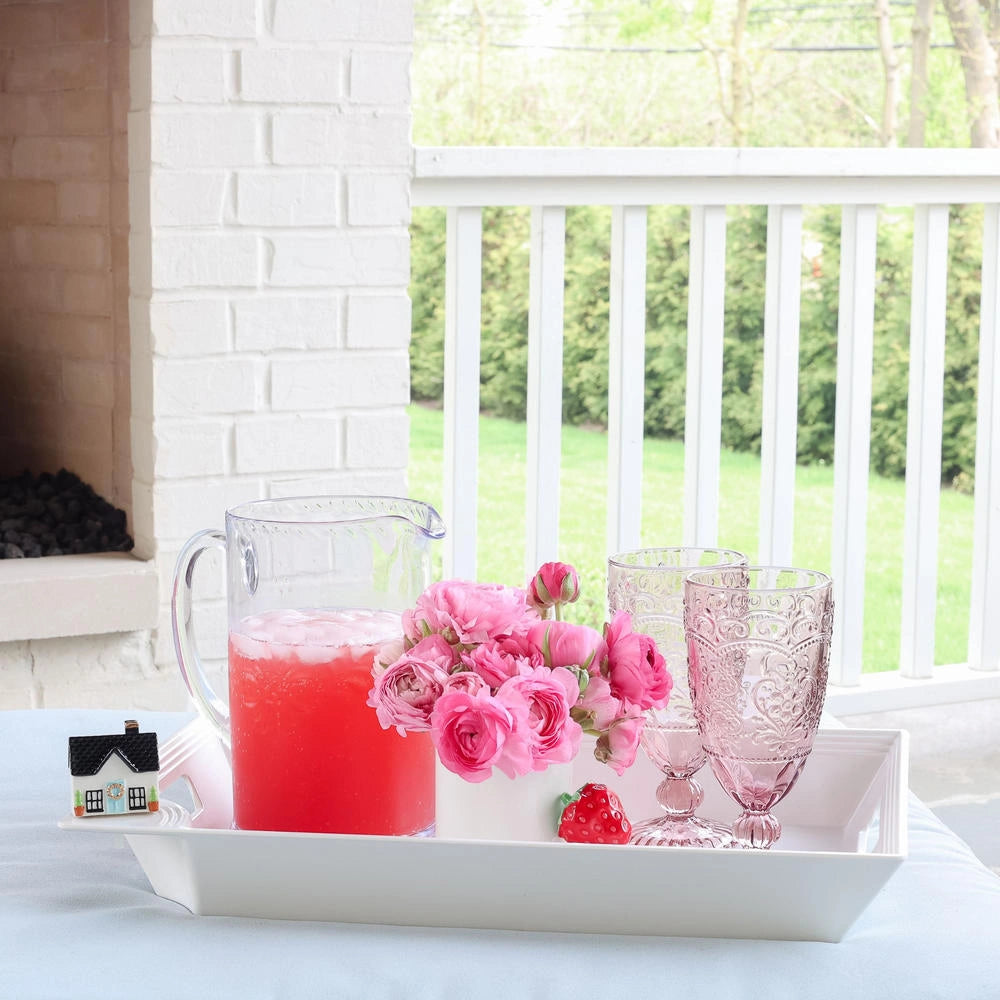 Pinstripes Rectangular Tray