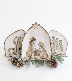 Etta B Pottery - Nativity Scene