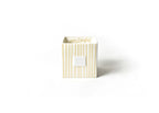Neutral Small Dot Mini Nesting Cube-Small