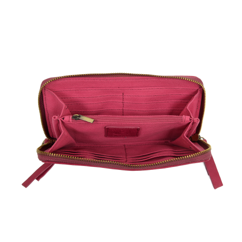 Orchid Flower Chloe Zip Around