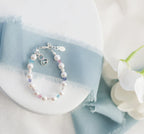 Swarovski Pearl/Crystal Bracelet w/Cat Charm (SM)