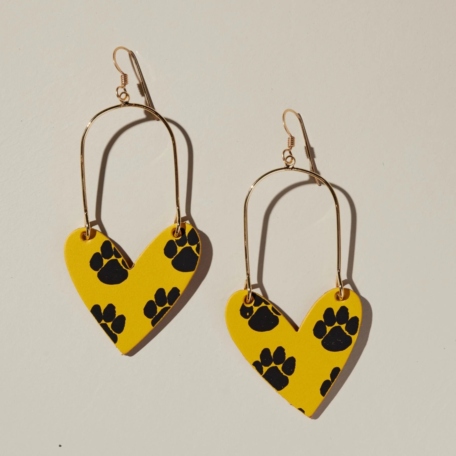 MU Paw-Print Sweethearts - Gold