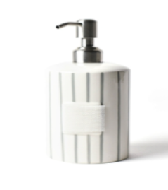 Stone Skinny Stripe Mini Cylinder Soap Pump