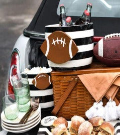 Black Stripe Happy Everything Big Bowl