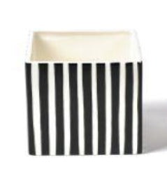 Black Stripe Mini Nesting Cube Medium