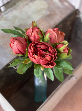 10" Henna Peonies