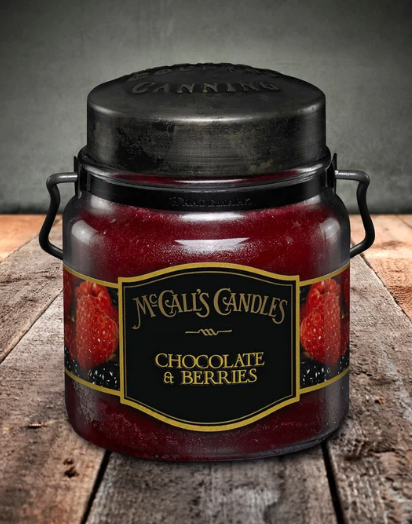 Double Wick Classic 16oz-CHOCOLATE & BERRIES