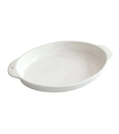 Pinstripes Oval Baker